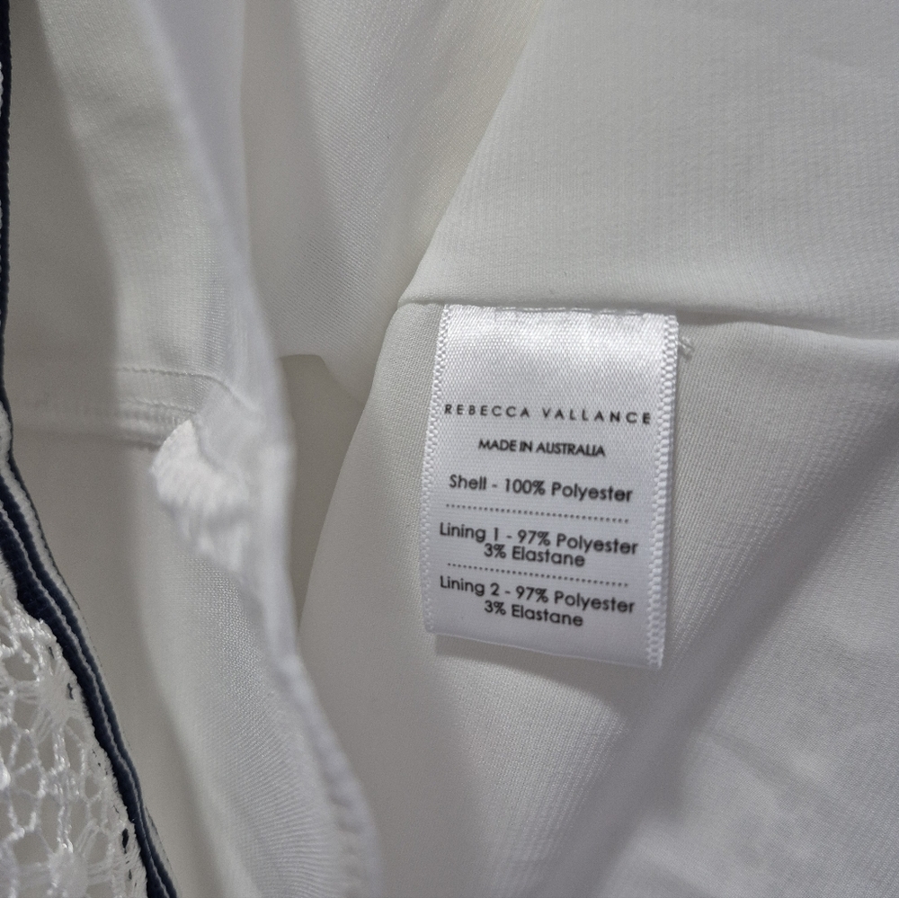 Rebecca Vallance x Net-A-Porter Dress, US 6, White Lace - Picture 5 of 10